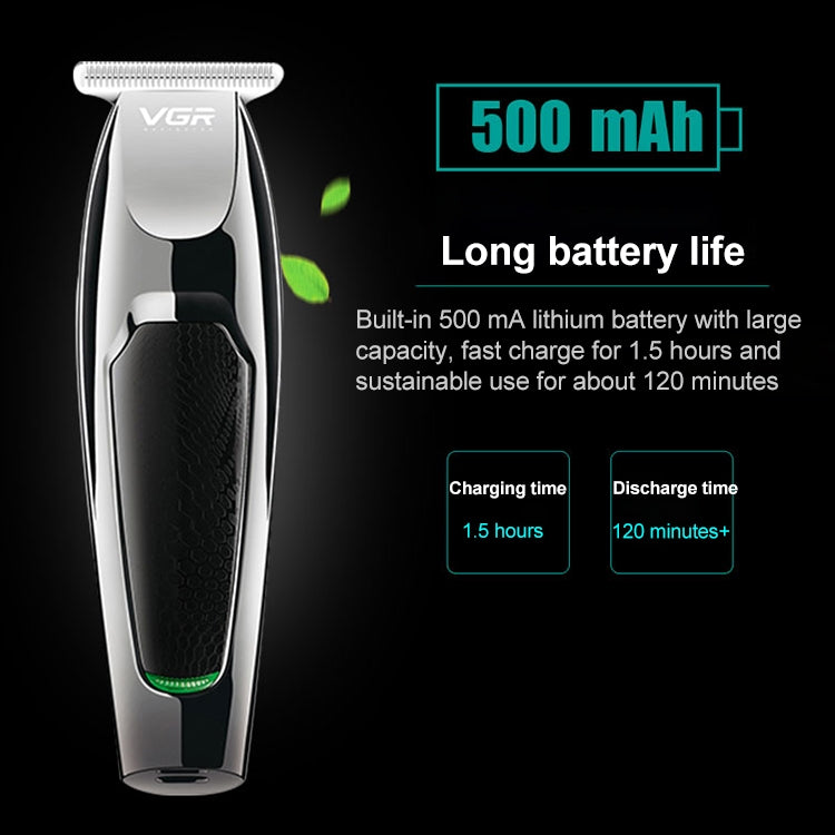 VGR V-030 10W USB Cutter Head Engraving Electric Hair Clipper with 5 Limit Combs - free shipping - PMC Jewellery - Order now!