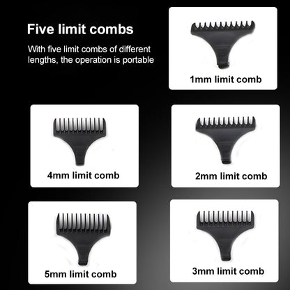 VGR V-030 10W USB Cutter Head Engraving Electric Hair Clipper with 5 Limit Combs - free shipping - PMC Jewellery - Order now!