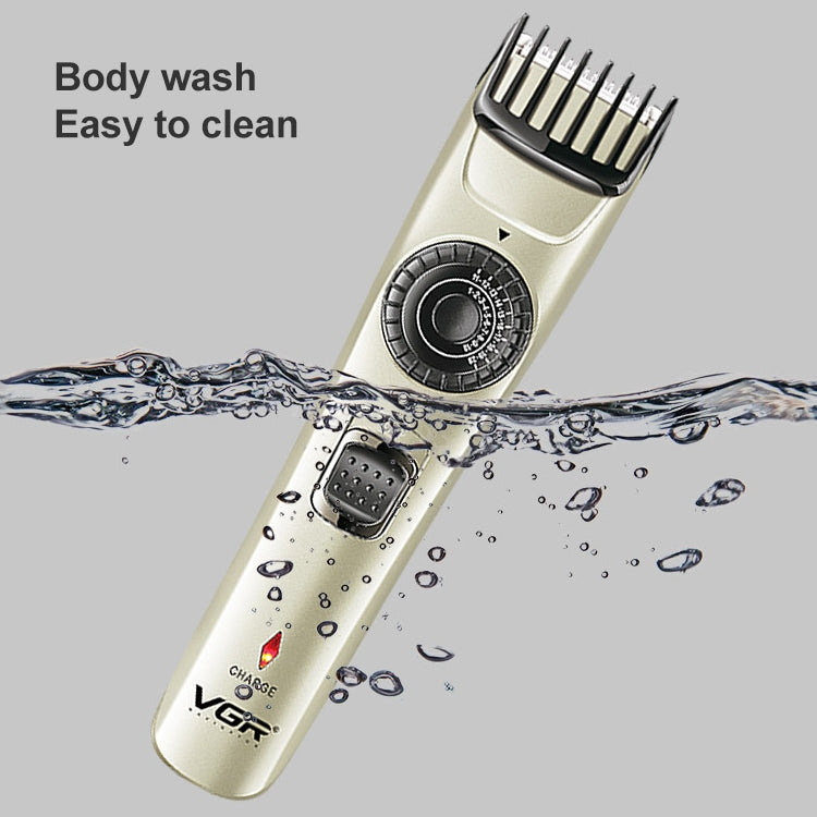 VGR V-031 5W USB Multi-size Controllable Self Trimming Hair Clipper - free shipping - PMC Jewellery - Order now!