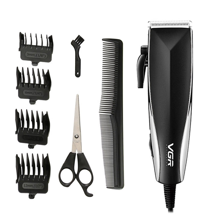VGR V-033 9W 8 in 1 Electric Hair Clipper with Line, Plug Type: EU Plug - free shipping - PMC Jewellery - Order now!