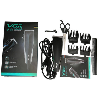 VGR V-033 9W 8 in 1 Electric Hair Clipper with Line, Plug Type: EU Plug - free shipping - PMC Jewellery - Order now!