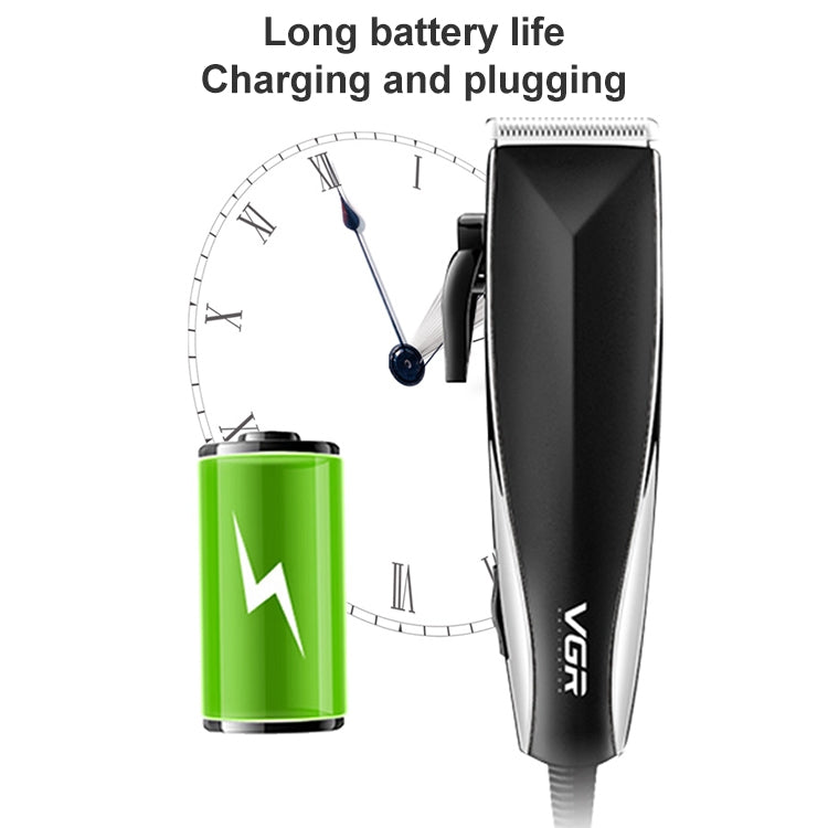VGR V-033 9W 8 in 1 Electric Hair Clipper with Line, Plug Type: EU Plug - free shipping - PMC Jewellery - Order now!