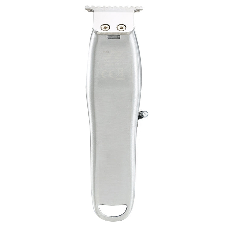 VGR V-057 8W USB Metal Professional Oil Head Push White Hair Clipper - free shipping - PMC Jewellery - Order now!