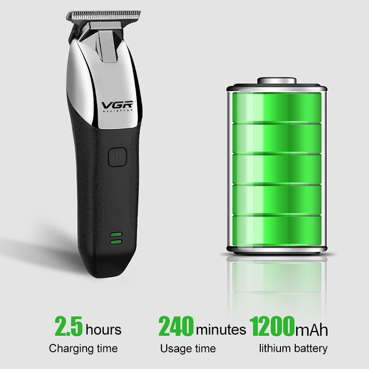 VGR V-171 5W USB Portable Push White Electric Clippers - free shipping - PMC Jewellery - Order now!