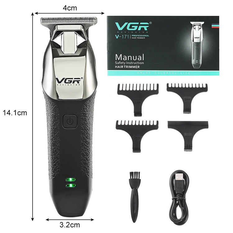 VGR V-171 5W USB Portable Push White Electric Clippers - free shipping - PMC Jewellery - Order now!