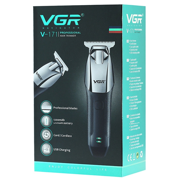 VGR V-171 5W USB Portable Push White Electric Clippers - free shipping - PMC Jewellery - Order now!