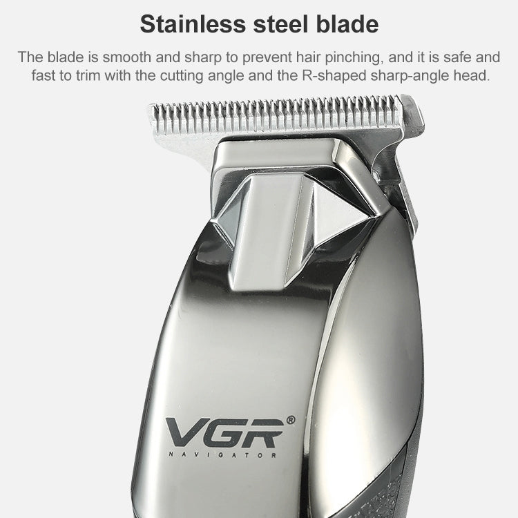 VGR V-171 5W USB Portable Push White Electric Clippers - free shipping - PMC Jewellery - Order now!
