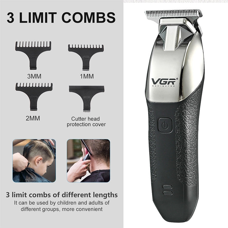 VGR V-171 5W USB Portable Push White Electric Clippers - free shipping - PMC Jewellery - Order now!