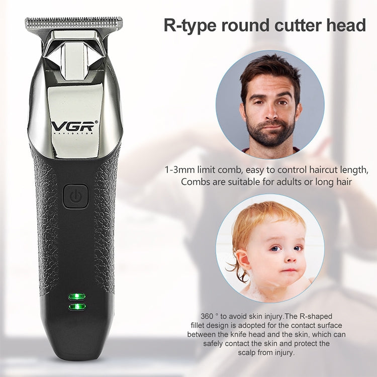 VGR V-171 5W USB Portable Push White Electric Clippers - free shipping - PMC Jewellery - Order now!