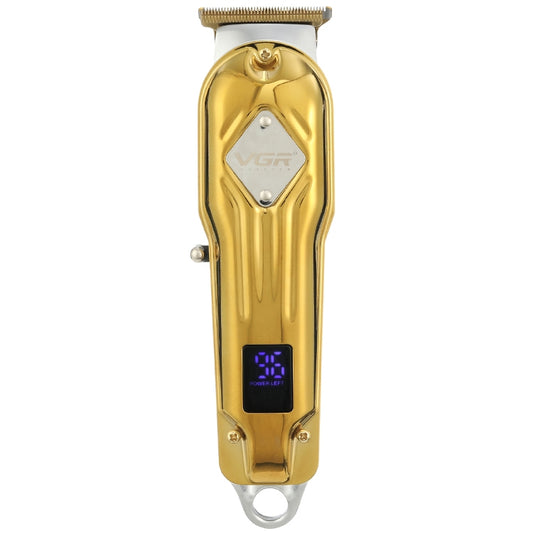 VGR V-261 8W USB Metal Professional Hair Clipper with LED Digital Display (Gold) - free shipping - PMC Jewellery - Order now!