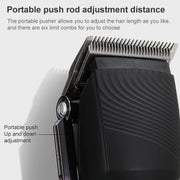VGR V-280  10W USB Metal Electric Hair Clipper with LED Digital Display (Gold)