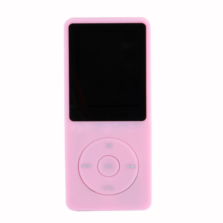 Fashion Portable LCD Screen FM Radio Video Games Movie MP3 MP4 Player Mini Walkman, Memory Capacity:4GB(Pink) - MP3 Player by PMC TechLife | Online Shopping South Africa | PMC TechLife | Buy Now Pay Later Mobicred