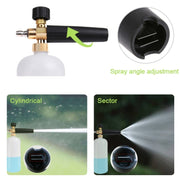 High Pressure Car Wash Foam Gun Soap Foamer Generator Water Sprayer Gun Snow Foam Lance Auto Car Washer For Karcher K2-K7