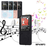 Portable MP4 Lossless Sound Music Player FM Recorder Walkman Player Mini Support Music, Radio, Recording, MP3, TF Card, No Memory(Pink)