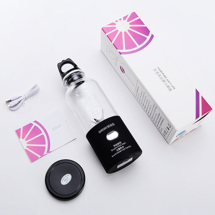 Multifunctional Juicer Rotatory Extractor Cup Portable USB Charge Juicer Blender with 6 Blades(Pink) - free shipping - PMC TechLife - Order now!