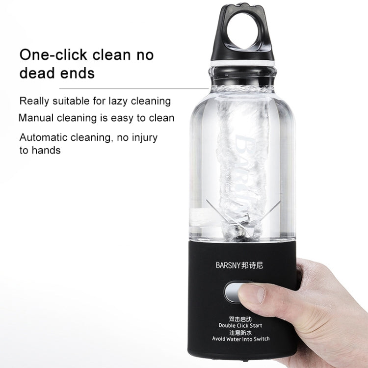 Multifunctional Juicer Rotatory Extractor Cup Portable USB Charge Juicer Blender with 6 Blades(Pink) - free shipping - PMC TechLife - Order now!