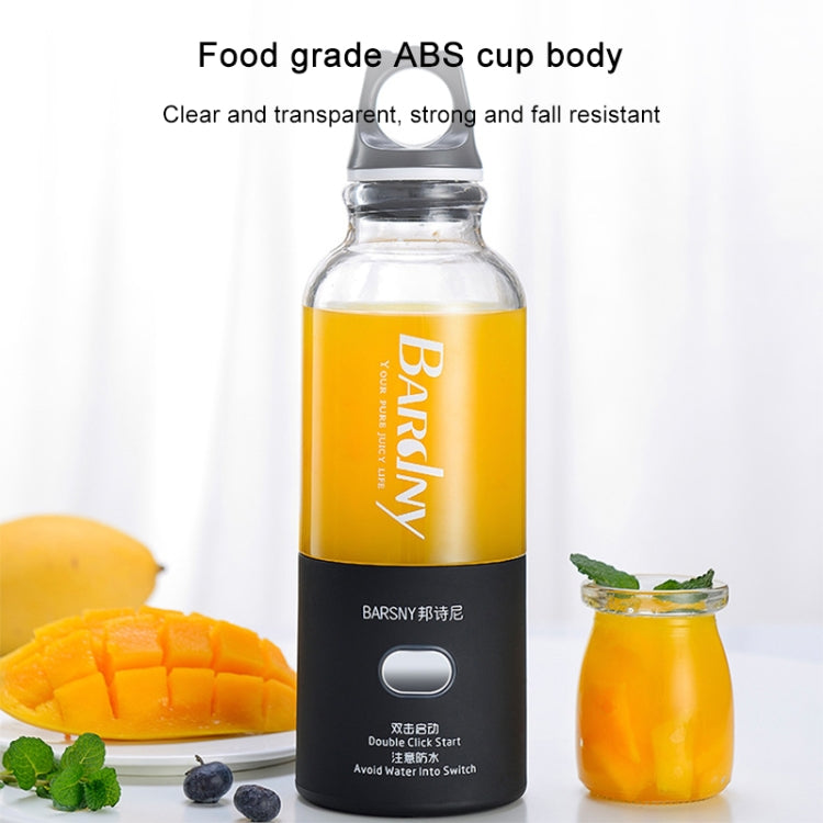 Multifunctional Juicer Rotatory Extractor Cup Portable USB Charge Juicer Blender with 6 Blades(Blue) - free shipping - PMC TechLife - Order now!