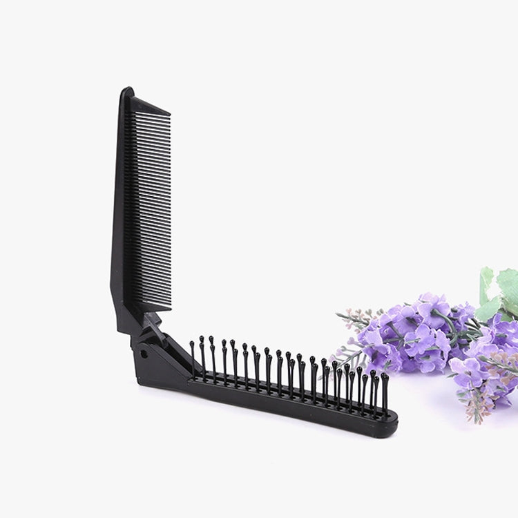 Portable Travel Folding Comb Anti-static Massage Comb(Black) - free shipping - PMC TechLife - Order now!