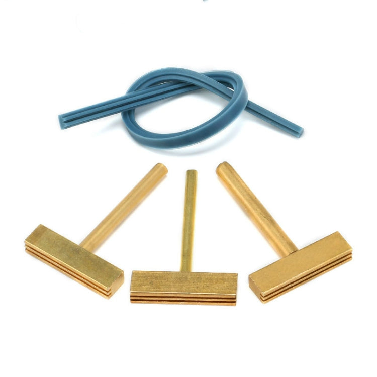 All Copper Liquid Crystal Cable Welding Tool T-shaped Soldering Iron Head, Model:40W - Soldering Iron Tip by PMC TechLife | Online Shopping South Africa | PMC TechLife