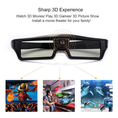 3D DLP-Link active glasses eyewear for BenQ Z4/H1/G1/P1 LG,NUTS,Acer,Optoma DLP-LINK projectors - free shipping - PMC Jewellery - Order now!