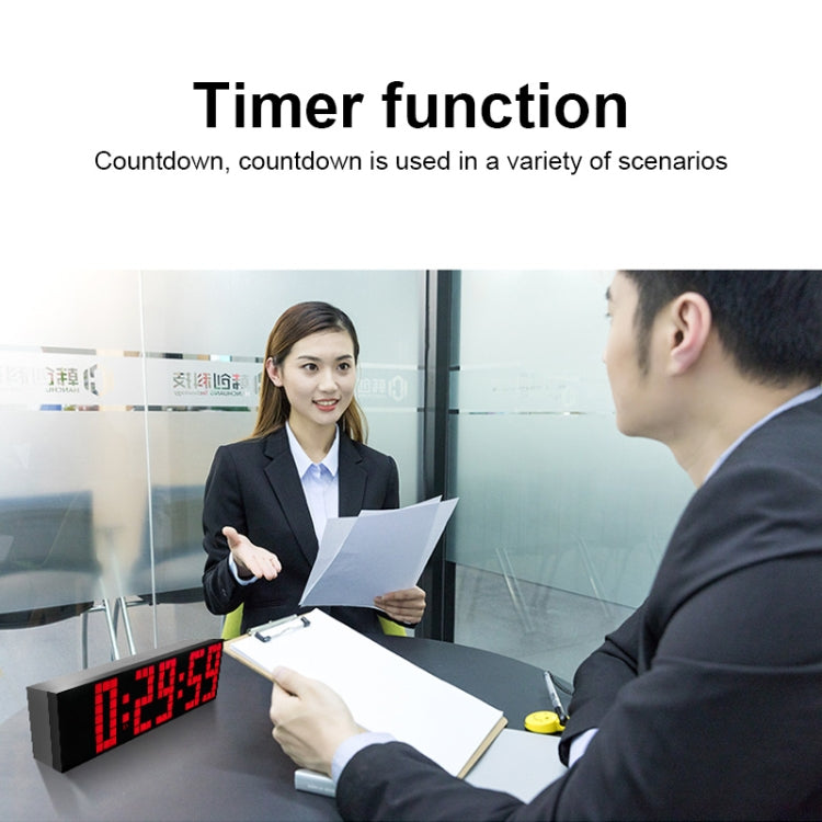 Digital Electronic Alarm Clock Creative LED Desk Clock US Plug, Style:4 Digits 7 Segments(Red Light) - Alarm Clocks by PMc TechLife | Online Shopping South Africa | PMc TechLife | Buy Now Pay Later Mobicred