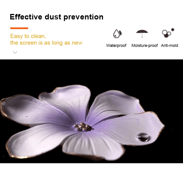 Creative Wall Clock Pure Hand-painted Wall Clock(Yellow) - Wall Clock by PMc TechLife | Online Shopping South Africa | PMc TechLife | Buy Now Pay Later Mobicred