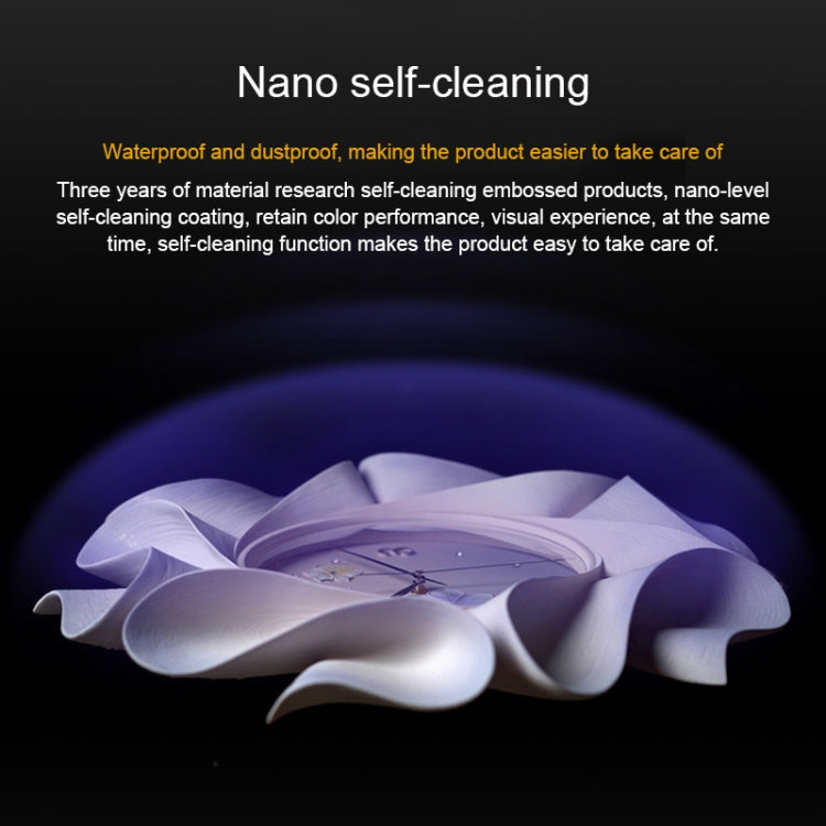 Creative Wall Clock Pure Hand-painted Wall Clock(Yellow) - Wall Clock by PMc TechLife | Online Shopping South Africa | PMc TechLife | Buy Now Pay Later Mobicred