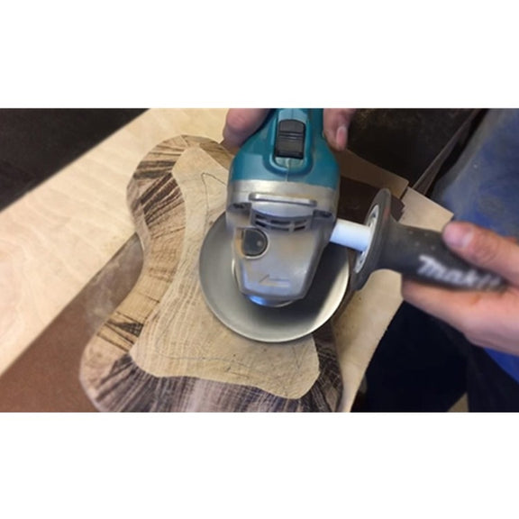 Woodworking Sanding Thorn Disk Angle Grinder Thorn Disk Plastic Grinding Disk Polishing Disk, Style:Flat(Silver)