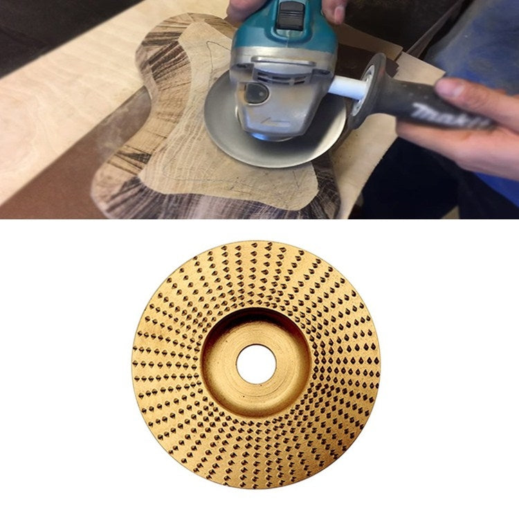 Woodworking Sanding Thorn Disk Angle Grinder Thorn Disk Plastic Grinding Disk Polishing Disk, Style:Flat(Gold) - Abrasive Tools & Accessories by PMC TechLife | Online Shopping South Africa | PMC TechLife | Buy Now Pay Later Mobicred