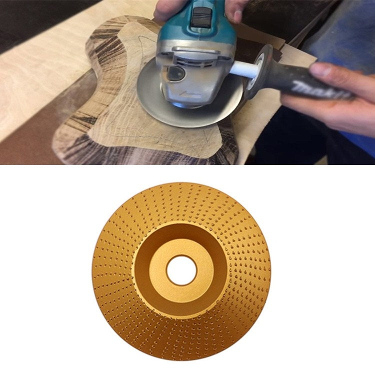 Woodworking Sanding Thorn Disk Angle Grinder Thorn Disk Plastic Grinding Disk Polishing Disk, Style:Bevel(Gold) - Abrasive Tools & Accessories by PMC TechLife | Online Shopping South Africa | PMC TechLife | Buy Now Pay Later Mobicred