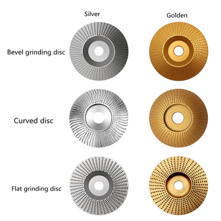 Woodworking Sanding Thorn Disk Angle Grinder Thorn Disk Plastic Grinding Disk Polishing Disk, Style:Bevel(Gold) - Abrasive Tools & Accessories by PMC TechLife | Online Shopping South Africa | PMC TechLife | Buy Now Pay Later Mobicred