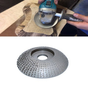 Woodworking Sanding Thorn Disk Angle Grinder Thorn Disk Plastic Grinding Disk Polishing Disk, Style:Arc(Silver)