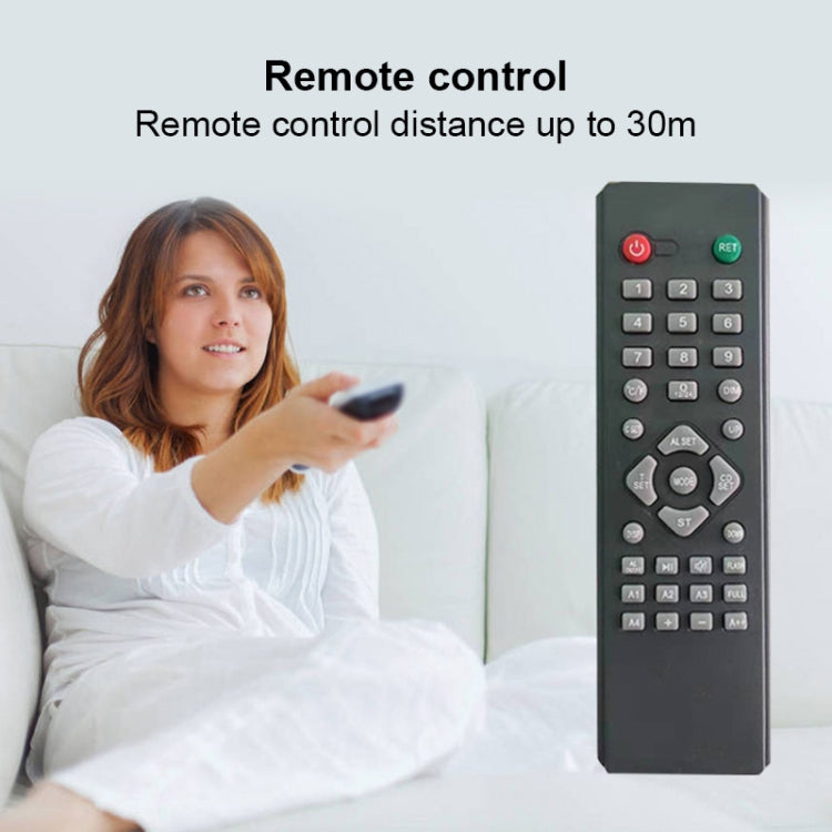 Creative Wall Clock Alarm Clock Simple Remote Control Perpetual Calendar Electronic Clock US Plug, Style:Single-sided Remote Control(Red Font) - Wall Clock by PMc TechLife | Online Shopping South Africa | PMc TechLife | Buy Now Pay Later Mobicred