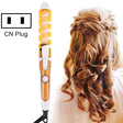 Hair Styling Tool Hair Curler Roller Spiral Curling Iron(Orange) - free shipping - PMC TechLife - Order now!