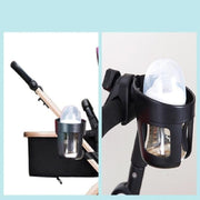Baby Stroller Accessories Cup Holder Children Tricycle Bicycle Stroller Umbrella Car Bottle Water Bottle Cup Holder, Size:16��10.5��11.5cm(Black)