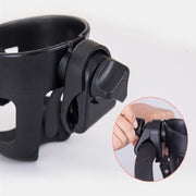 Baby Stroller Accessories Cup Holder Children Tricycle Bicycle Stroller Umbrella Car Bottle Water Bottle Cup Holder, Size:16��10.5��11.5cm(Black)