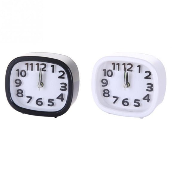 Creative Minimalist Mute Alarm Clock(Square Black)