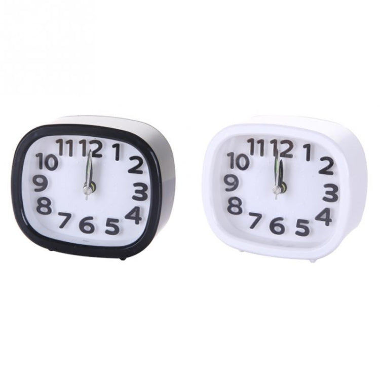 Creative Minimalist Mute Alarm Clock(Square Black)