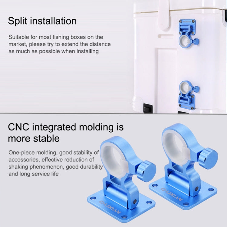 1 Pair Split Umbrella Stand for Folding Umbrella Stand Fishing Box(Red) - free shipping - PMC TechLife - Order now!