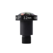 Waveshare WS1603212 For Raspberry Pi M12 High Resolution Lens, 12MP, 160 Degree FOV, 3.2mm Focal Length, 23967