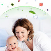 Hanging Neck Negative Ion Air Purifier Portable Household Formaldehyde Removal Portable Purifier(Black)