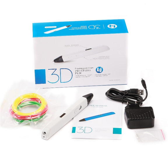 RP800A Childrens Educational Toys 3D Printing Pen, Plug Type:EU Plug(Yellow)