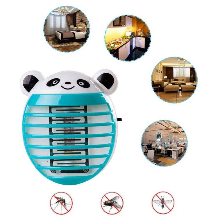 Cute Household Mosquito Killer Lamp LED Light Anti Mosquito Bug Zapper Insect Muggen Killer Night Light Colorful US Plug(Blue) - Repellents by PMC TechLife | Online Shopping South Africa | PMC TechLife | Buy Now Pay Later Mobicred
