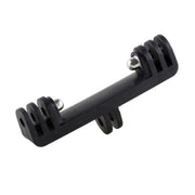 Double Bracket with Screw Mount Adapter for GoPro Hero11 Black / HERO10 Black /9 Black /8 Black /7 /6 /5 /5 Session /4 Session /4 /3+ /3 /2 /1, DJI Osmo Action and Other Action Cameras