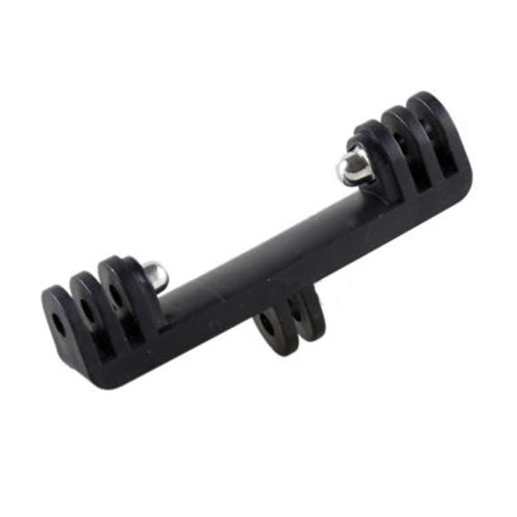 Double Bracket with Screw Mount Adapter for GoPro Hero11 Black / HERO10 Black /9 Black /8 Black /7 /6 /5 /5 Session /4 Session /4 /3+ /3 /2 /1, DJI Osmo Action and Other Action Cameras
