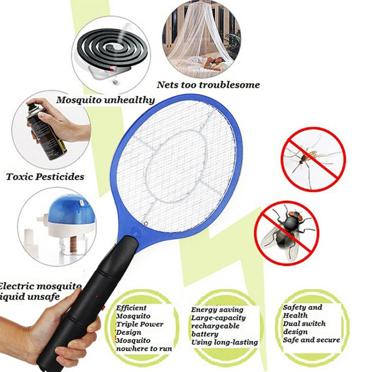 Hand Racket Mosquito Swatter Insect Home Garden Pest Bug Fly Mosquito Zapper Swatter Killer Electric Fly Swatter(YELLOW) - Fly Swatter by PMC TechLife | Online Shopping South Africa | PMC TechLife | Buy Now Pay Later Mobicred