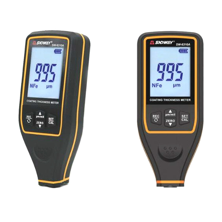 SNDWAY High-precision Car Paint Finish Coating Thickness Gauge Paint Measuring Instrument SW6310A Standard Edition