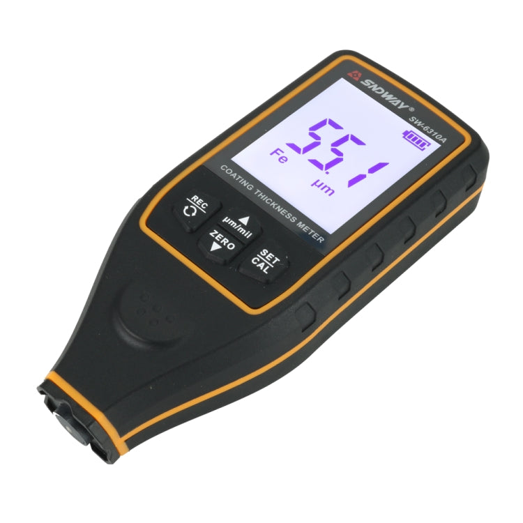 SNDWAY High-precision Car Paint Finish Coating Thickness Gauge Paint Measuring Instrument SW6310A Standard Edition