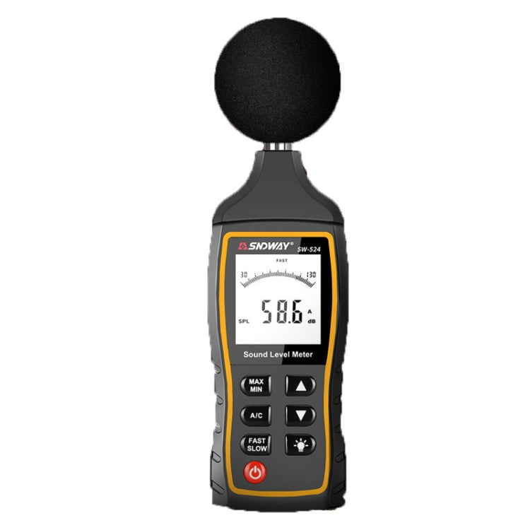 SNDWAY Handheld High Precision Noise Decibel Meter, Model:SW524(Storage+USB Communication) - free shipping - PMC Jewellery - Order now!