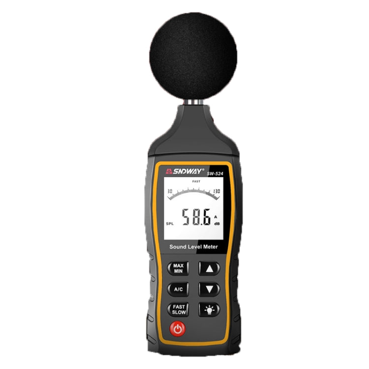 SNDWAY Handheld High Precision Noise Decibel Meter, Model:SW524(Storage+USB Communication) - free shipping - PMC Jewellery - Order now!